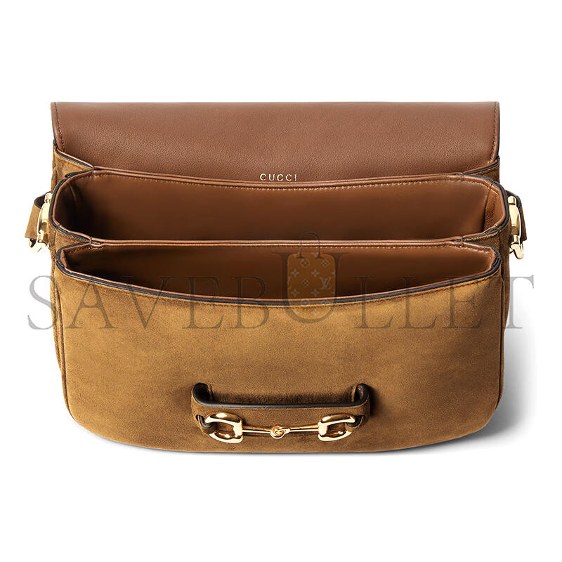 GUCCI HORSEBIT 1955 AURA SMALL SHOULDER BAG 847063 (26*17.5*10cm) GUCCI HORSEBIT 1955 AURA SMALL SHOULDER BAG 847063 (26*17.5*10cm)